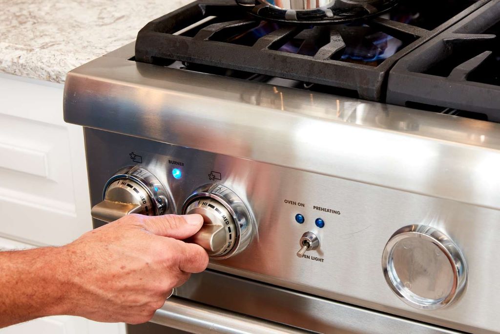 How can I increase the power of my gas stove